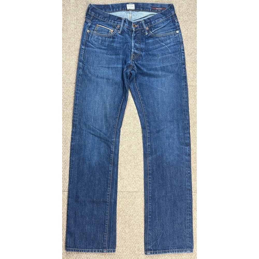 Bonobos Straight‎ 5 Pocket Selvedge Made In USA Men's Denim Jeans Size 28x32